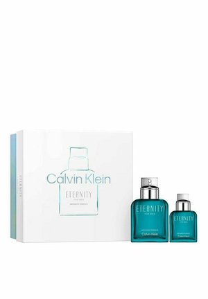 GIFTSET CALVIN KLEIN ETERNITY FOR MEN AROMATIC ESSENCE EDP 100ML + EDP 30ML - Fragrance Set - blue