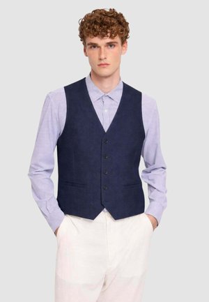 Gilet elegante - blu scuro