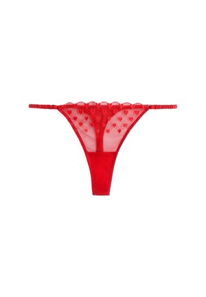 Next PREMIUM SWISS HEART EMBROIDERY  - Perizoma - red