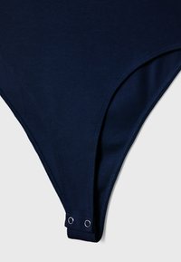 Stradivarius ROUND NECK - T-shirt basic - dark blue