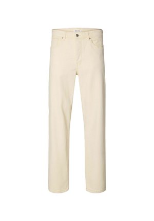 Selected, LOOSE-FIT JEANS 220 - Baggy Jeans - ecru
