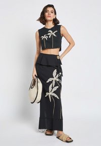 Be Sunset Falda larga - black