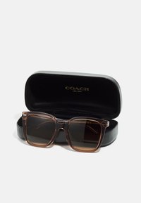 COACH Ochelari de soare - brown/grey