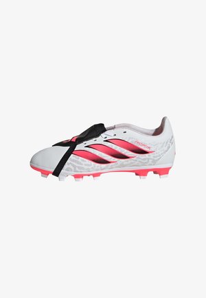 adidas Performance, UNISEX - Fodboldstøvler til fast underlag - cloud white solar turbo core black