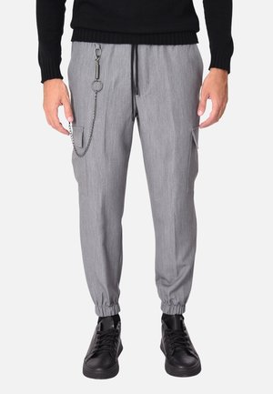 Pantaloni cargo - grigio