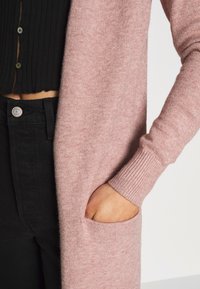 JDY JDYMARCO LONG CARDIGAN - Jopica - woodrose melange