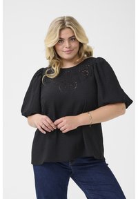 Kaffe Curve KCMELANA  - Blouse - black deep