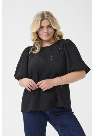 Kaffe Curve KCMELANA  - Blouse - black deep