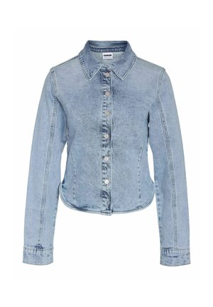 Noisy May, DENIM SHIRT NMGINA - Chemisier - light blue denim