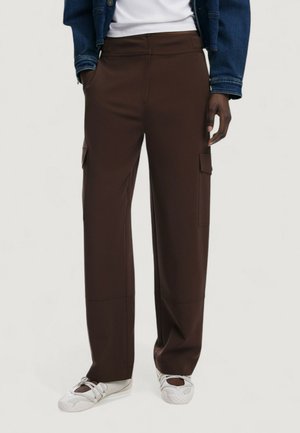 SAGUN  - Pantalon cargo - brown