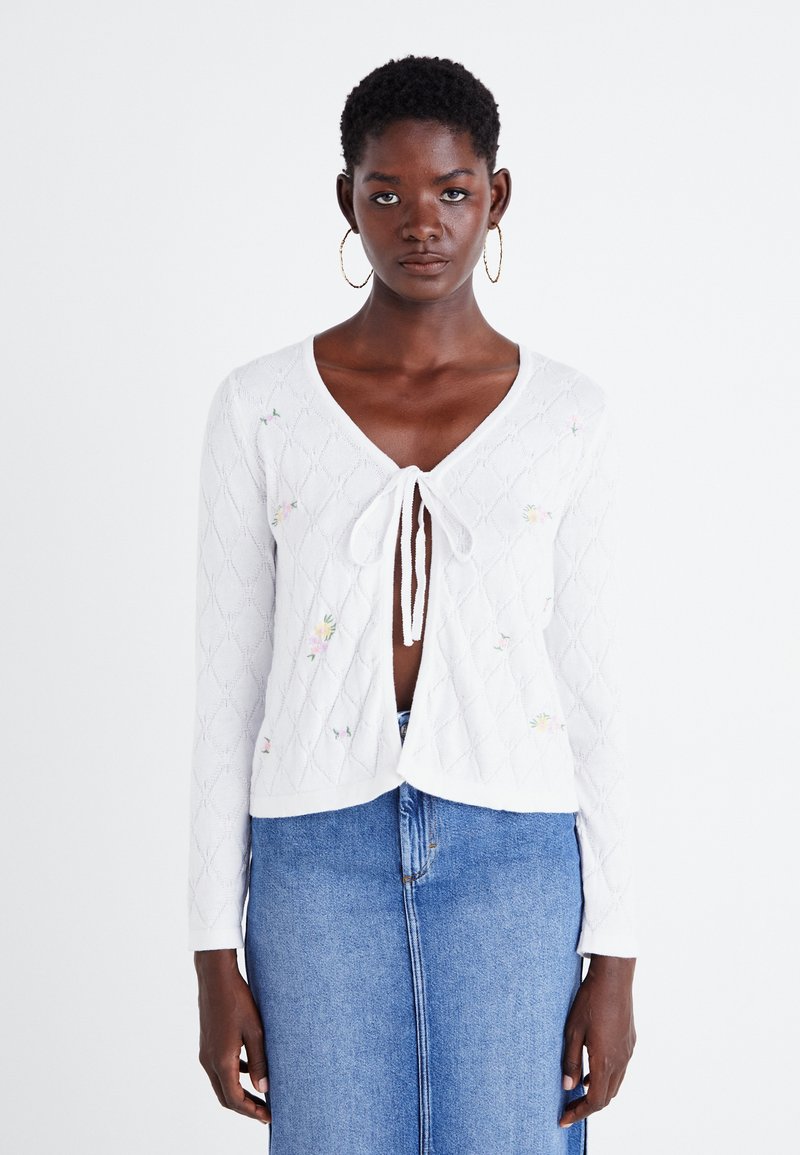 Ditte Cardigan White