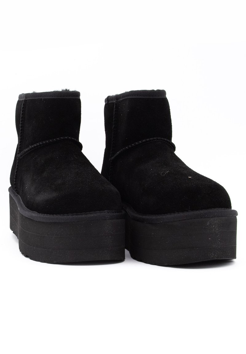 UGG CLASSIC MINI PLATFORM Stivaletti con plateau black/nero