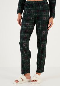 LELA REGULAR FIT - Pizsama szett - green