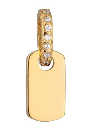 SPARKLING TAG CHARM - Vedhæng - gold-coloured