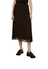 s.Oliver BLACK LABEL Jupe trapèze - schwarz