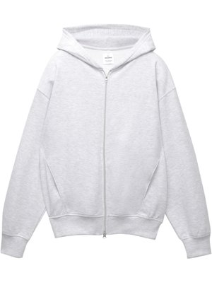 PULL&BEAR Mikina na zip - light grey