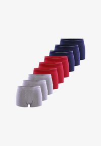 Valgt, grau /meliert navy /dunkelrot