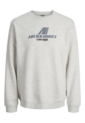 Jack & Jones Junior, JCOTIER - Φούτερ - white melange