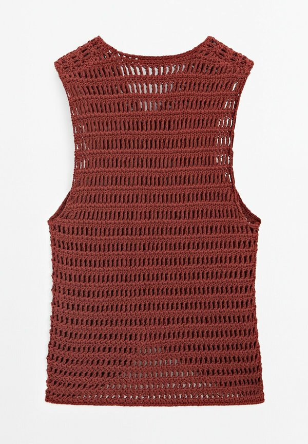 CUTWORK - Top - bordeaux4