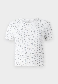 ONLFENJA LIFE - T-shirt con stampa - cloud dancer/blue