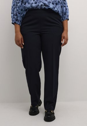 Kaffe Curve SAKIRA LONG - Pantalones - midnight marine