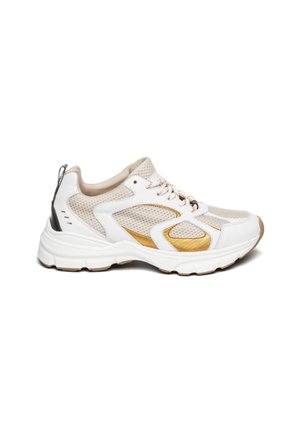 Sneakers laag - white orange