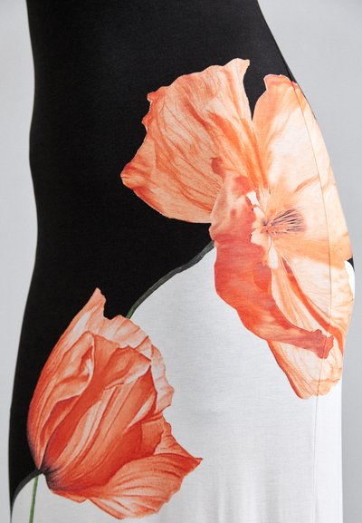 Alice + Olivia PANIA RACER NECK DRESS - Haljina od žerseja - dream life black