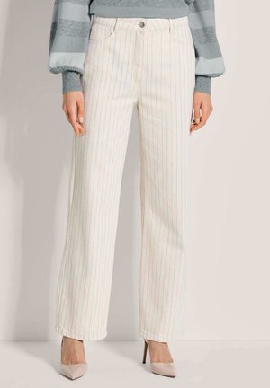 Stoffhose - off-white/multicolour