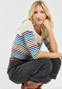 Armor lux T-shirt à manches longues - multicol lann