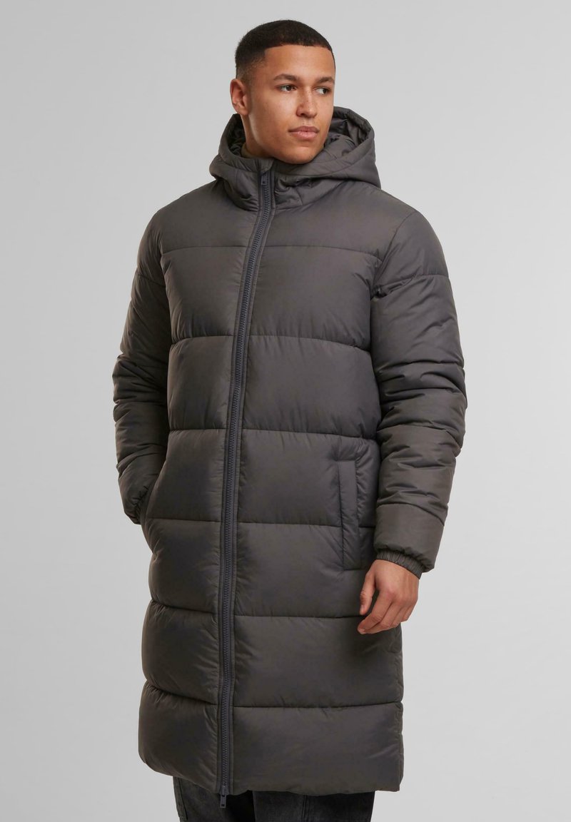 Urban Classics LONG PUFFER - Vinterkåpe / -frakk - magnet