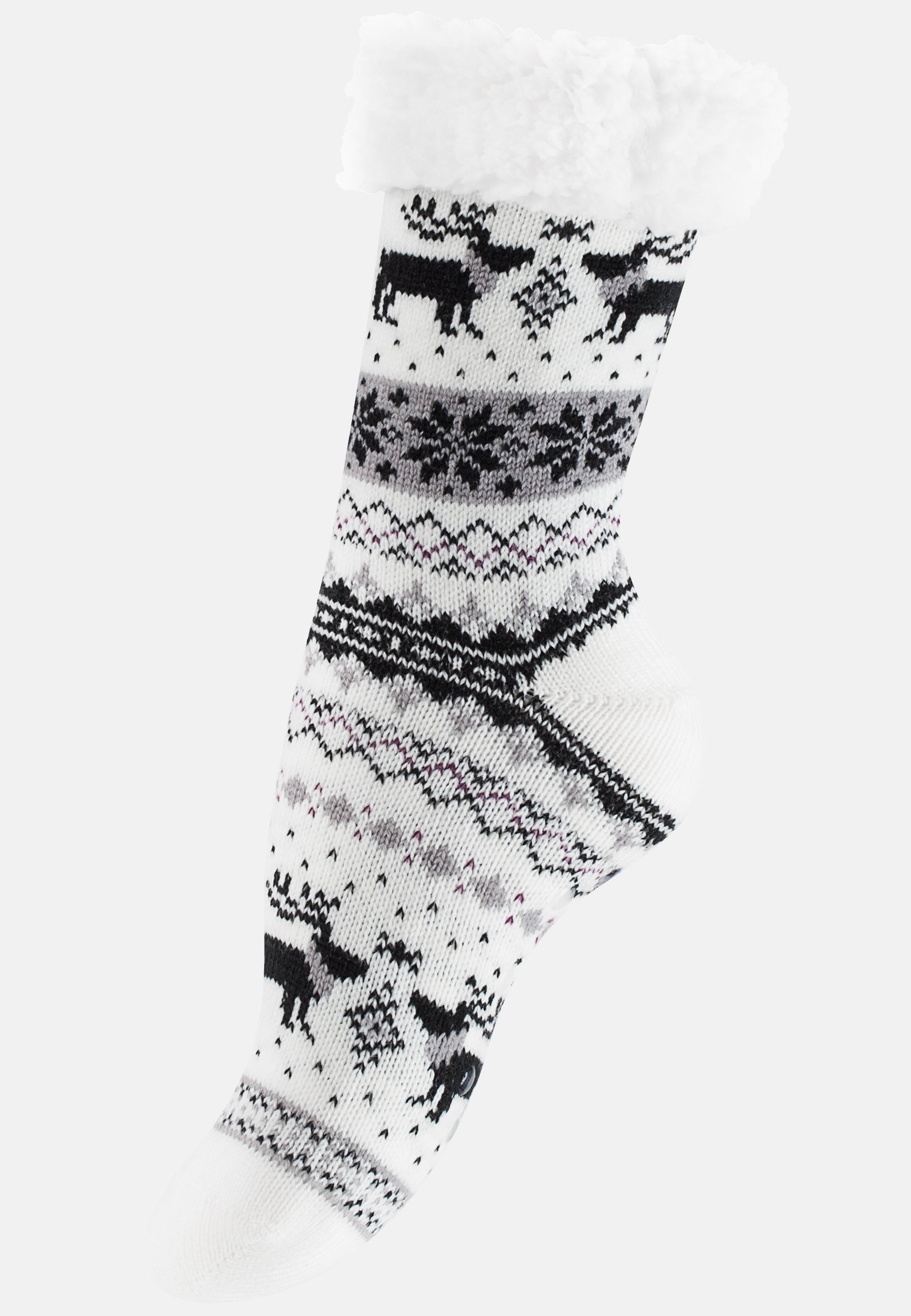 Lot De 2 Paires Chaussettes Mi-cuisse - Coton 80% - Pointe Remaillée Main - Rayé Ou Uni - Taille Unique