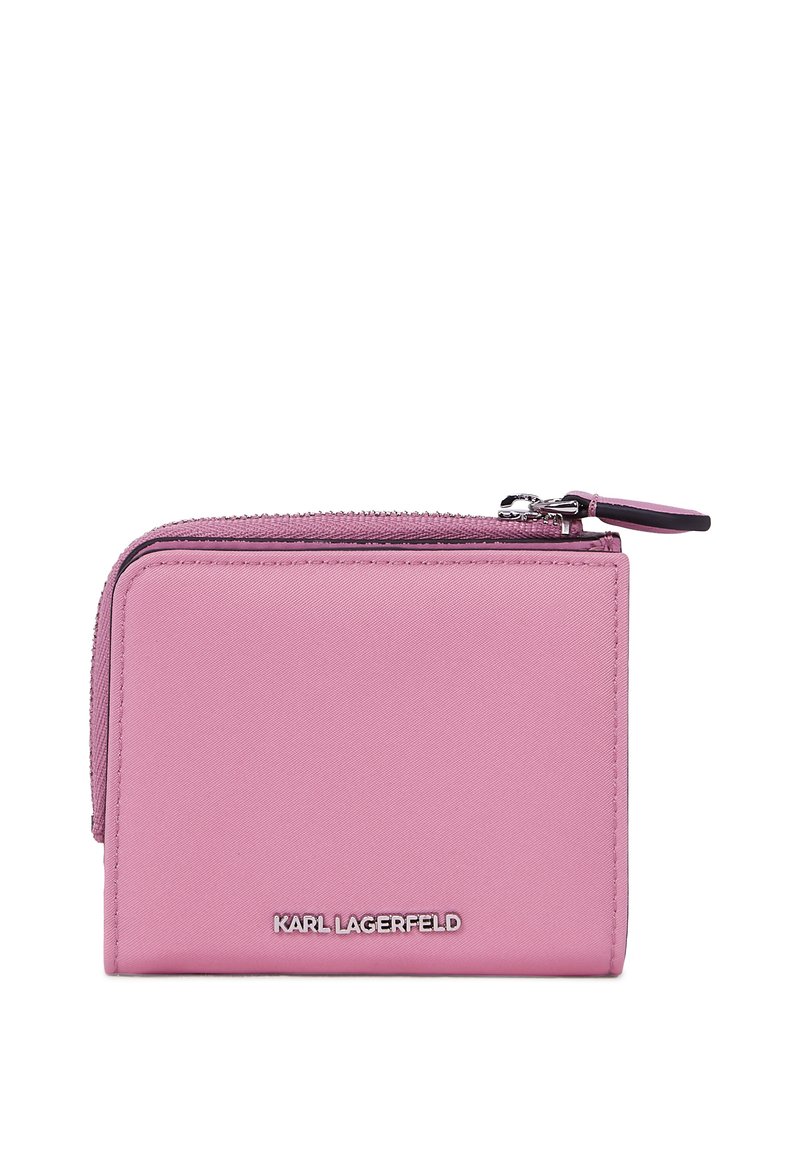 KARL LAGERFELD IKON NYLON PIN ZIP Geldbörse cyclamen/pink