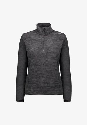 ROLLKRAGEN PULLOVER - Fleece jumper - anthrazit