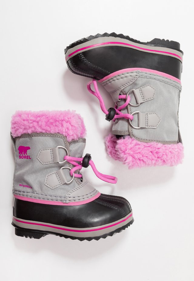 YOOT PAC - Bottes de neige - chrome grey/orchid