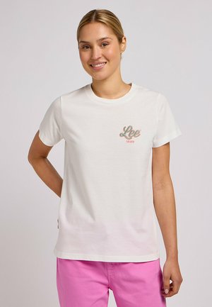 Lee TEE - Camiseta básica - ecru