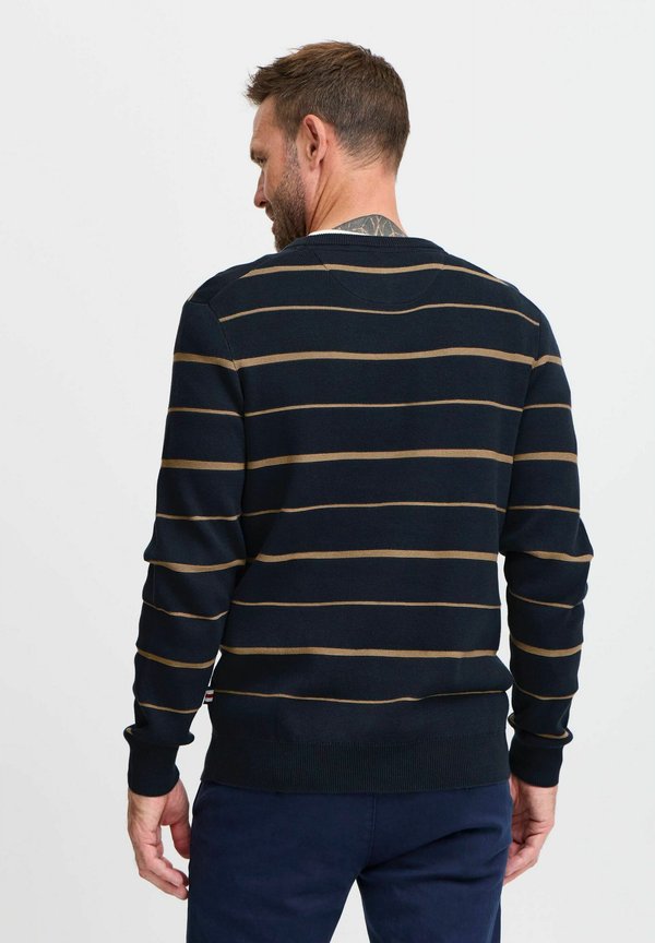 FQKYLE reversed strip crewneck neck - Jumper - salute3