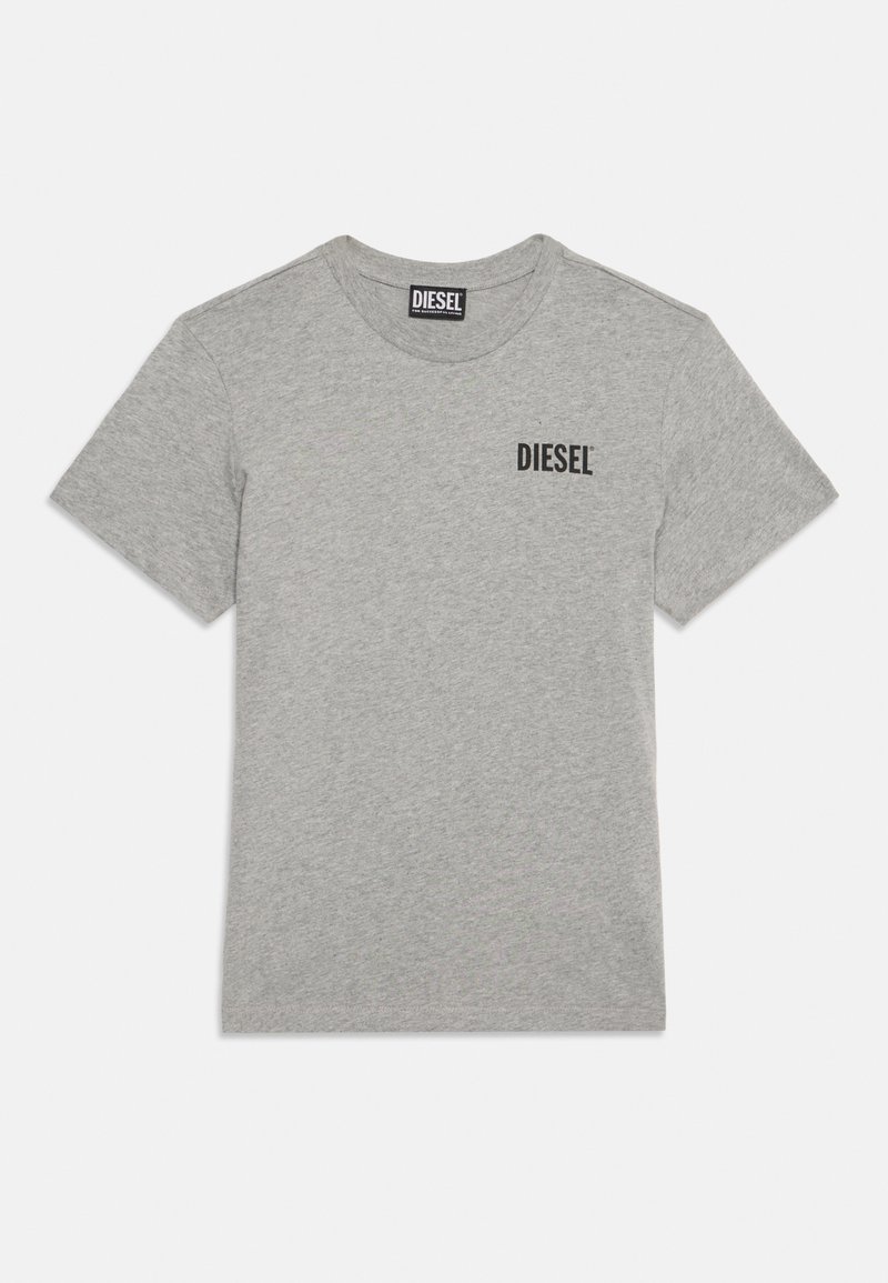 Diesel T-shirt print grijs Diesel T-shirt print grijs