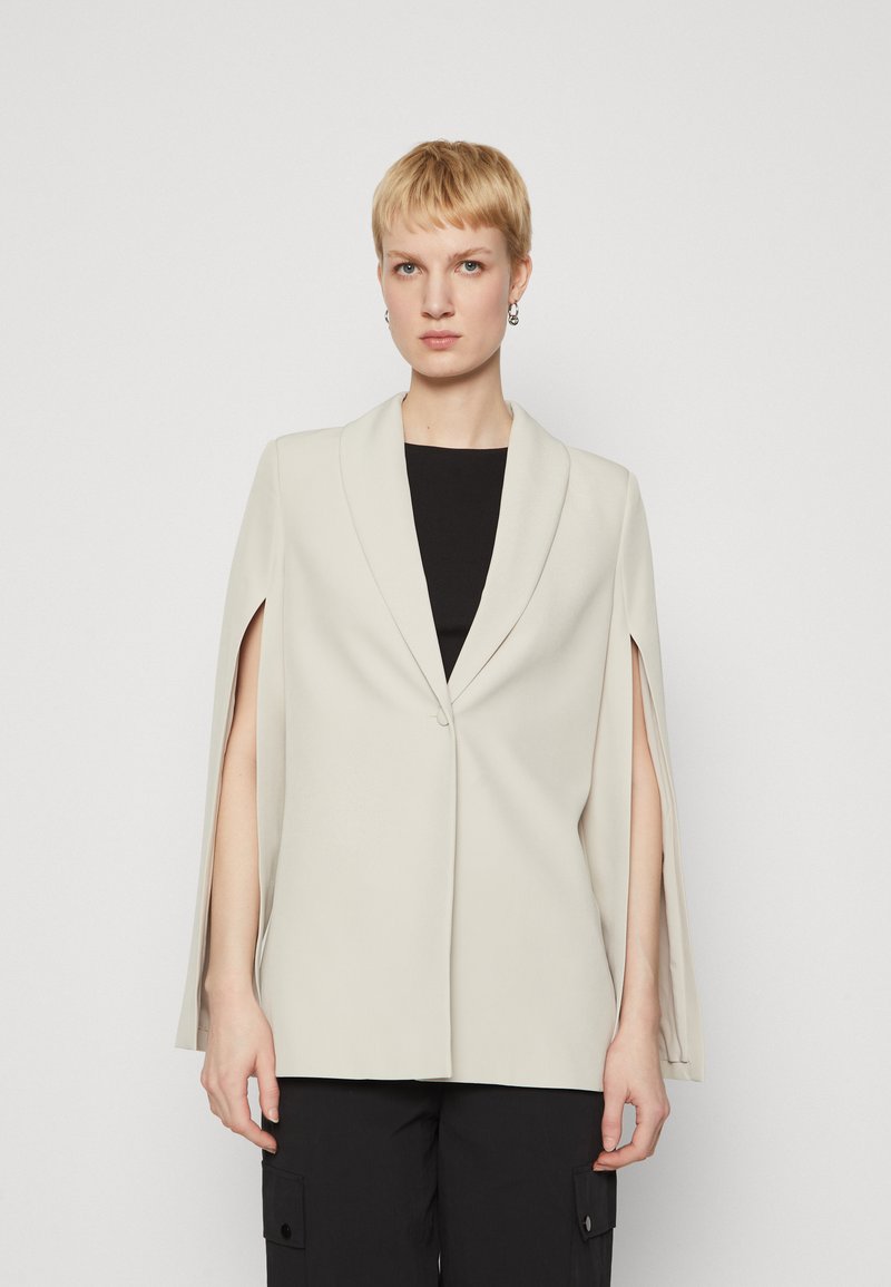 Vero Moda Tall VMMISCHA LOOSE CAPE - Bleizers - silver lining