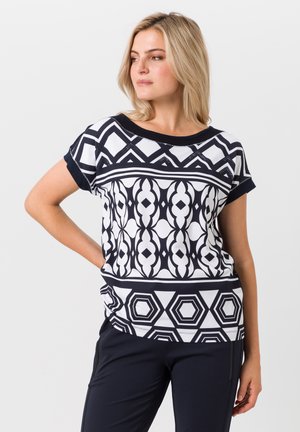 Blouse - deep sea ecru