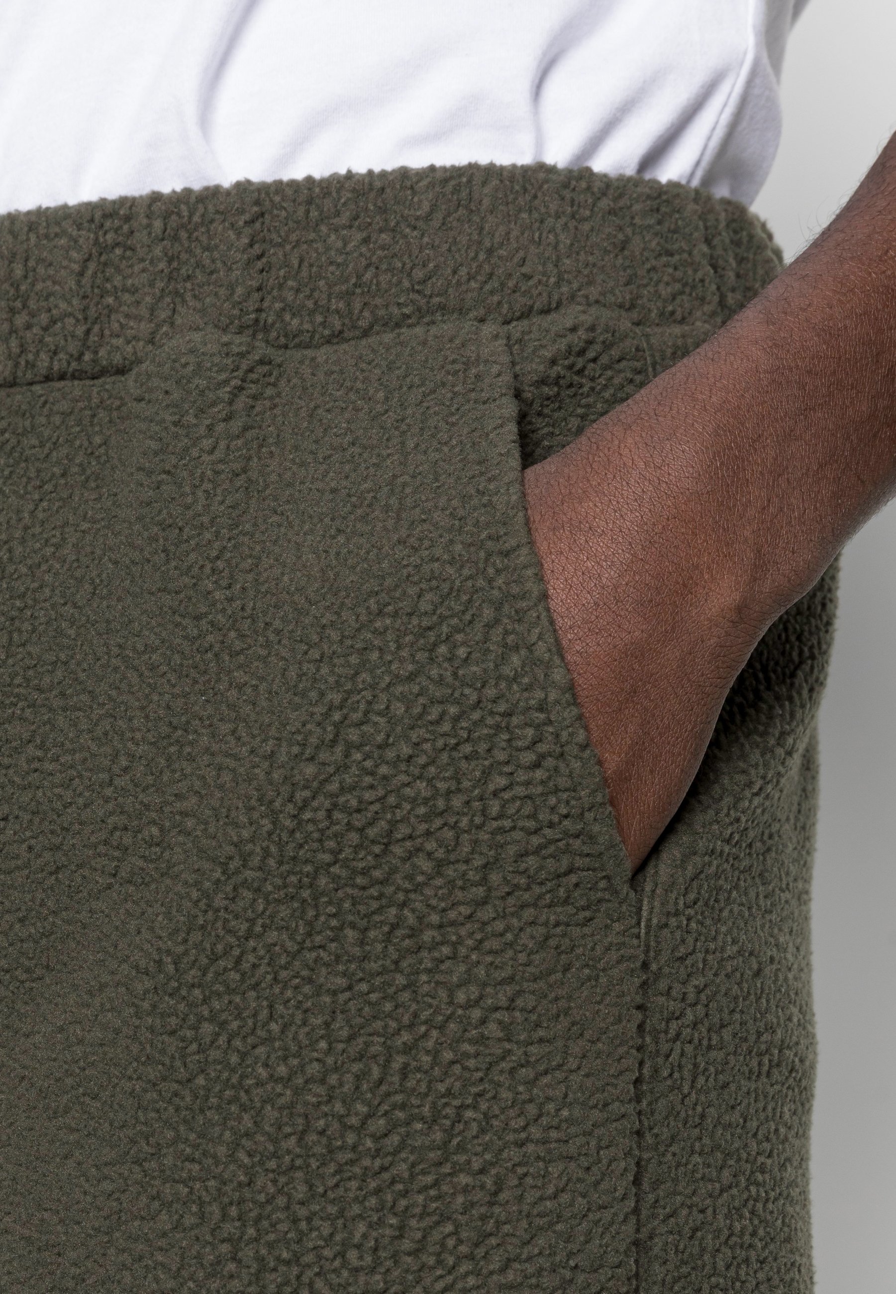 Weekday RYAN PILE SWEATPANTS - Trousers 