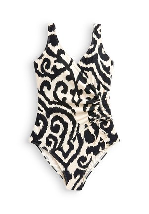 RUCHED SIDE TUMMY CONTROL STANDARD - Uimapuku - mono aztec
