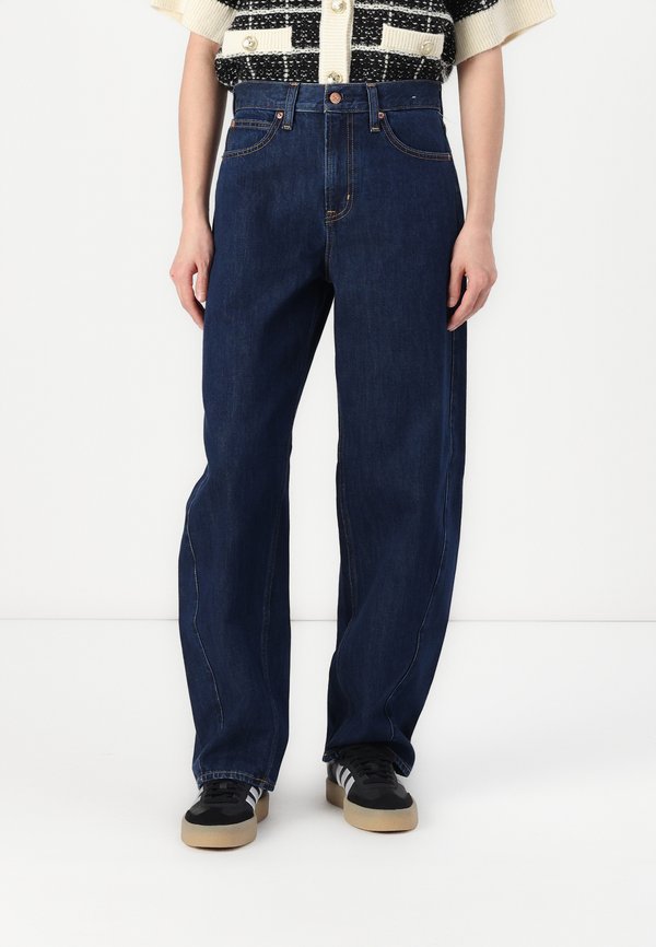 BARREL TWISTED SEAM LARKIN - Relaxed fit jeans - dark rinse