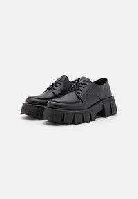 Marc O'Polo LISBET - Pantofi cu șiret - black