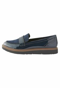 FOREVER COMFORT BROGUE DETAIL CHUNKY STANDARD - Įmautiniai batai - navy blue