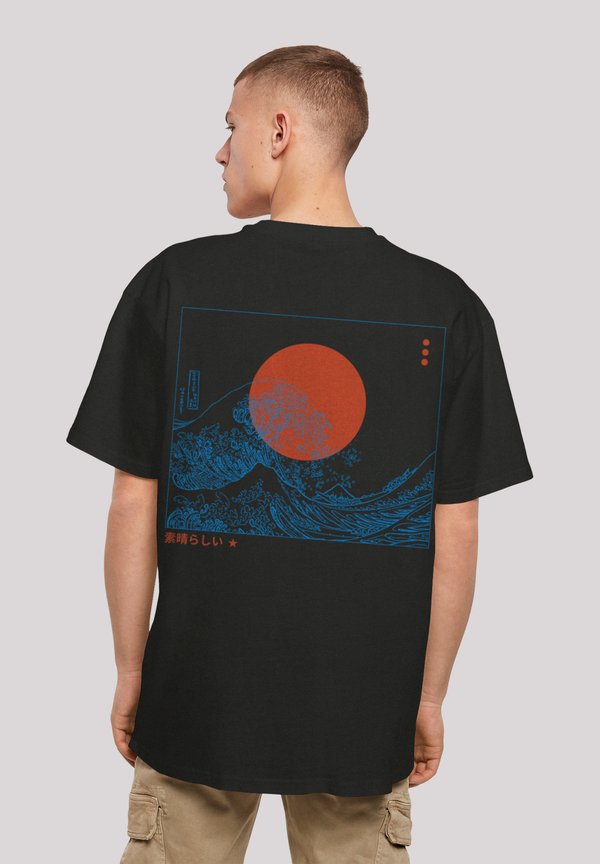 KANAGAWA WELLE JAPAN - T-Shirt print - schwarz