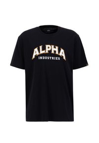 COLLEGE  - Potiskana majica - black