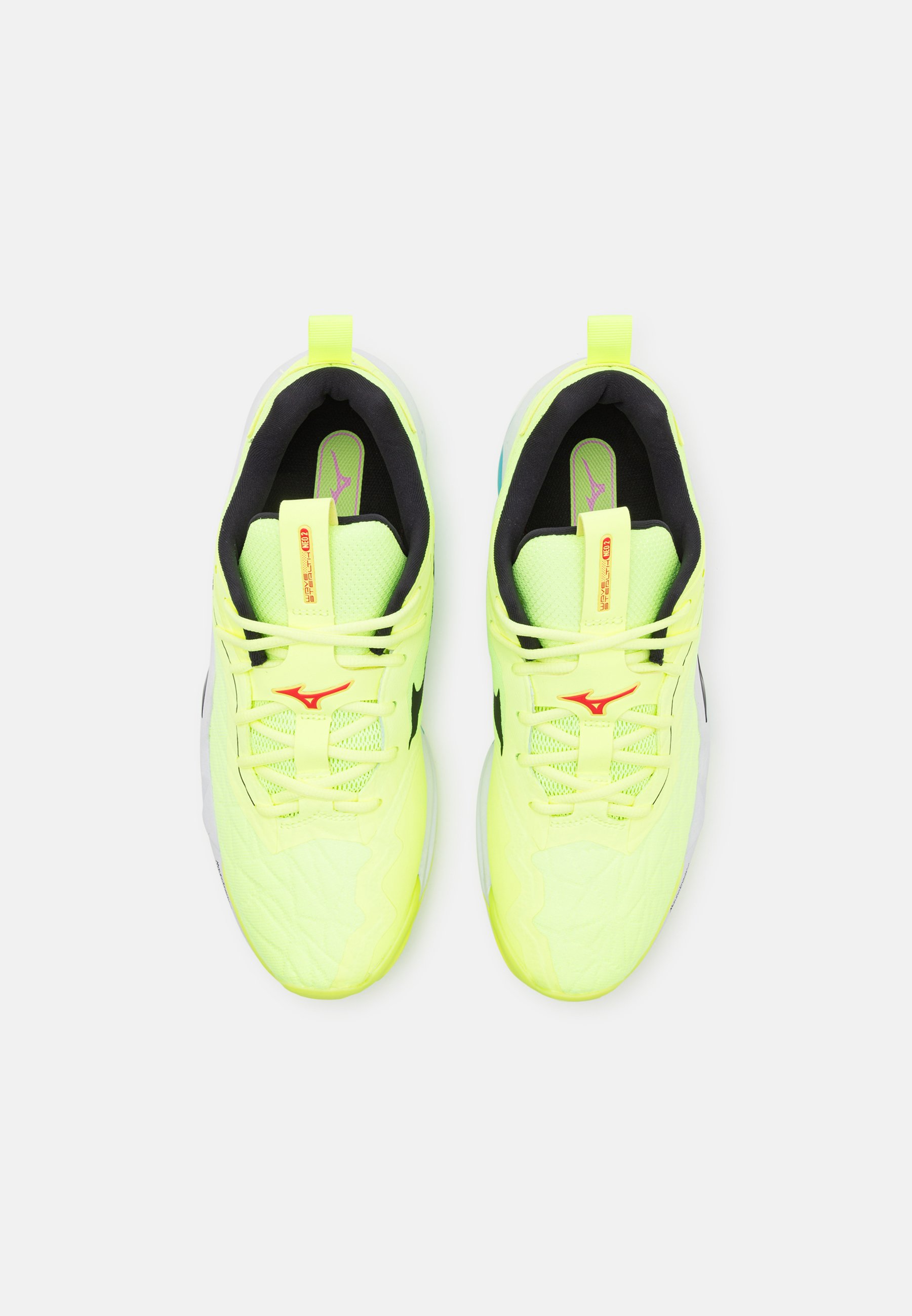 Mizuno WAVE STEALTH NEO 2 - Zapatillas de balonmano - neo lime