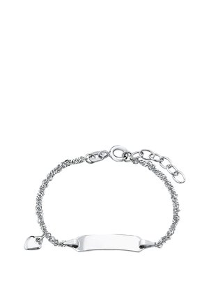 IDENT HEART - Armband - silberfarben