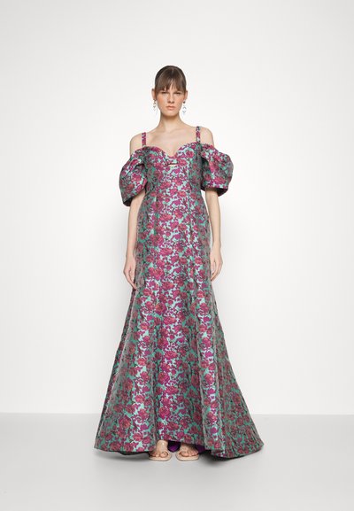 Zac Posen BRA OFF SHOULDER GOWN - Gallakjole - bordeaux