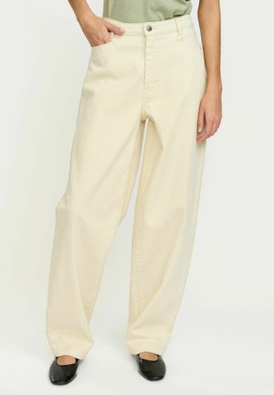 CAJA - Wide leg - ecru